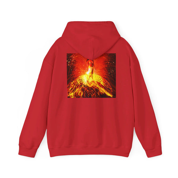 Madam Pele, Volcano Goddess Unisex Heavy Blend™ Hooded Sweatshirt
