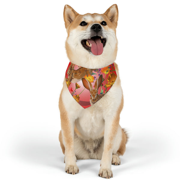 Jackrabbit Love Pet Bandana Collar