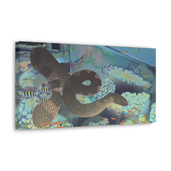 Sea Snake Canvas Gallery Wraps