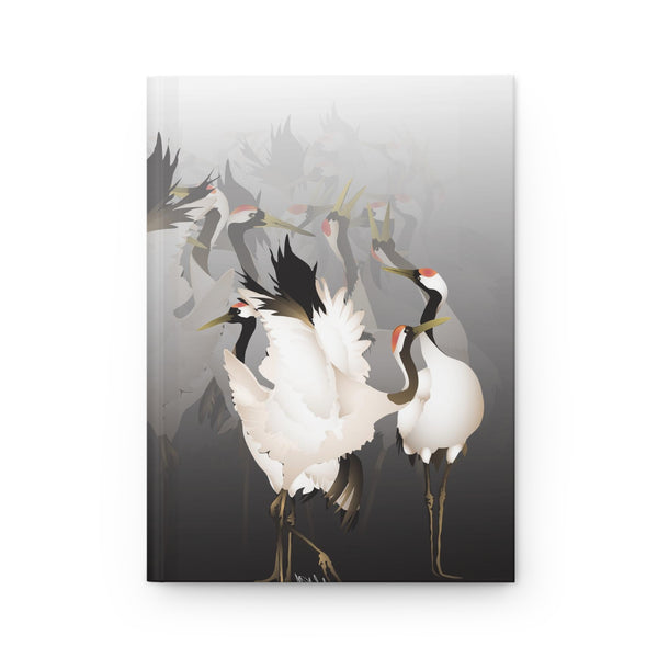 Lucky Cranes Hardcover Journal Matte
