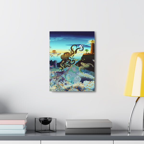 Above and Below Biscayne Bay  Canvas Gallery Wraps