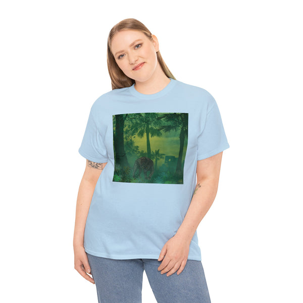 Jungle Panther Unisex Heavy Cotton Tee