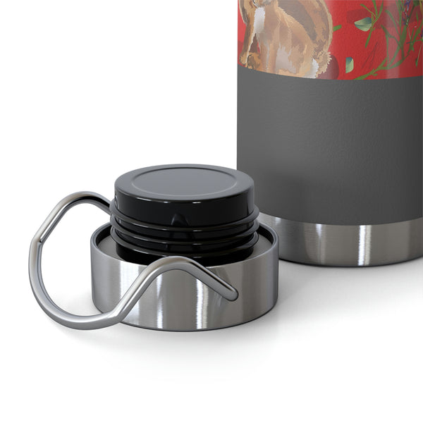 Hearts N Rabbits Copper Vacuum Insulated Bottle, 22oz