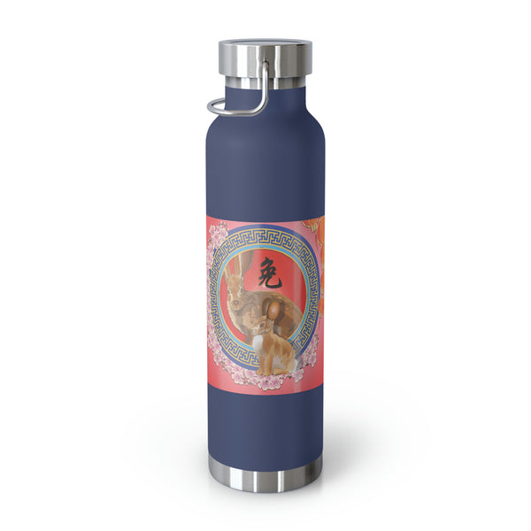 Year of the Rabbit Copper Vacuum Insulated Bottle, 22oz