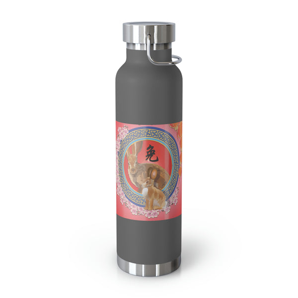 Year of the Rabbit Copper Vacuum Insulated Bottle, 22oz