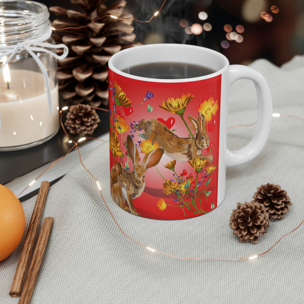 Jackrabbit Love Ceramic Mug 11oz