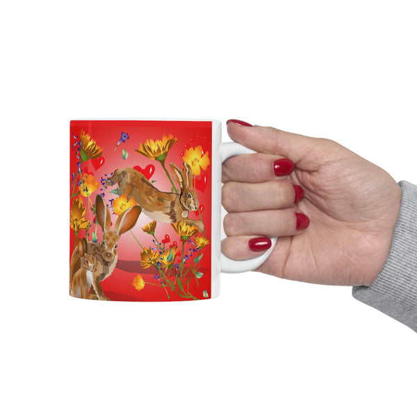 Jackrabbit Love Ceramic Mug 11oz