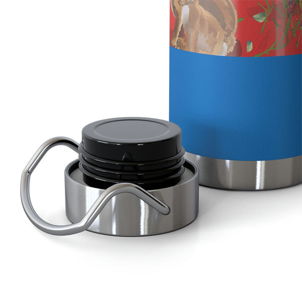 Hearts N Rabbits Copper Vacuum Insulated Bottle, 22oz