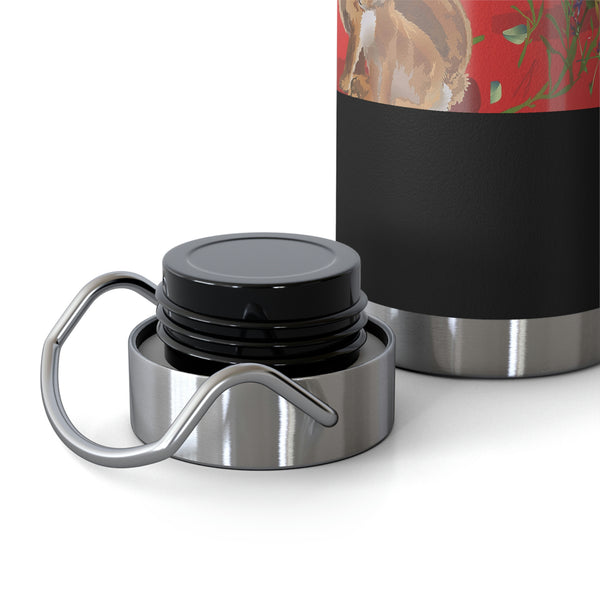 Hearts N Rabbits Copper Vacuum Insulated Bottle, 22oz