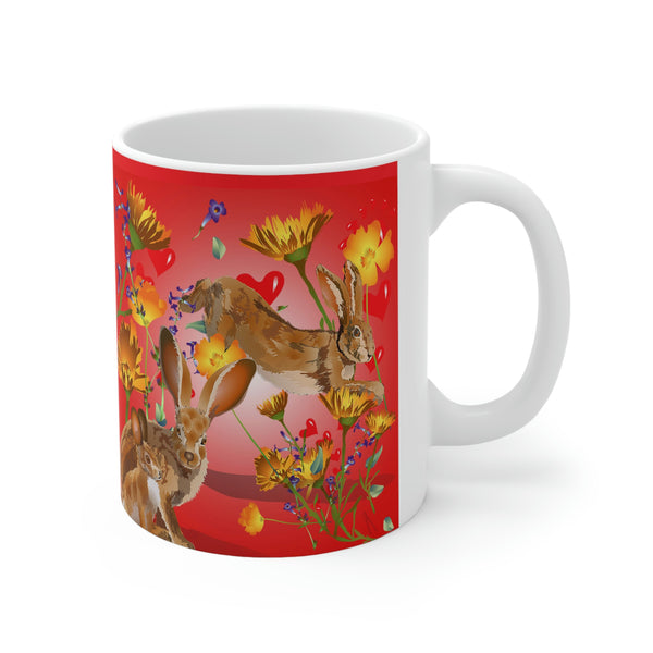 Jackrabbit Love Ceramic Mug 11oz