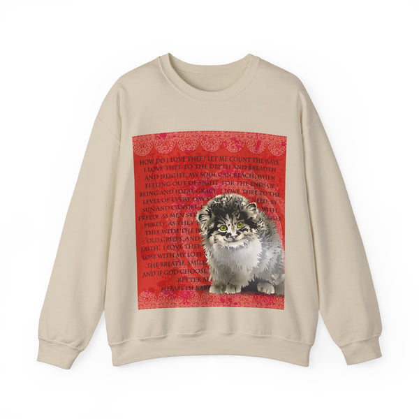 Love Pallas Cat Unisex Heavy Blend™ Crewneck Sweatshirt