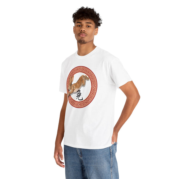 Large Image Year of the Rabbit Unisex Heavy Cotton Tee