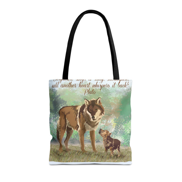 Sing Love Tote Bag (AOP)