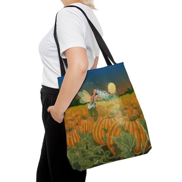 Pumpkin Fairy AOP Tote Bag