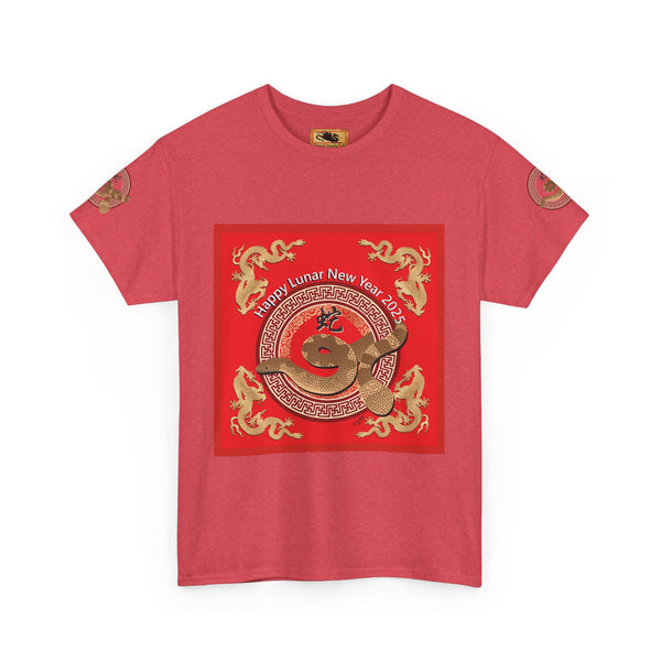 Lunar New Year of the Snake Unisex Heavy Cotton Tee