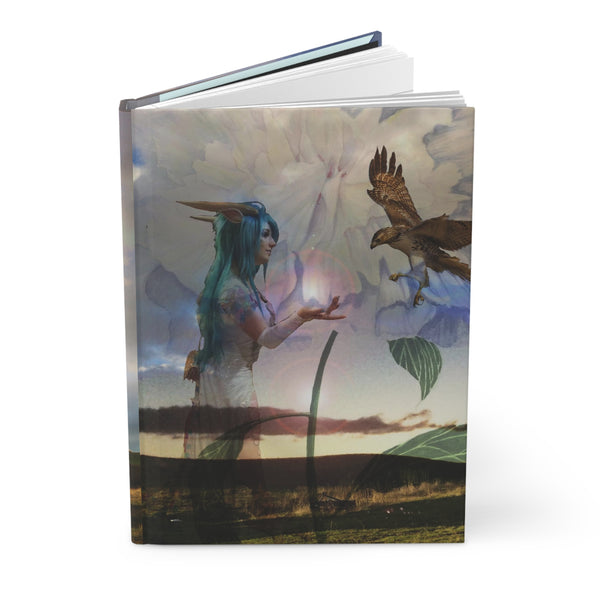 Hawk Goddess Hardcover Journal Matte