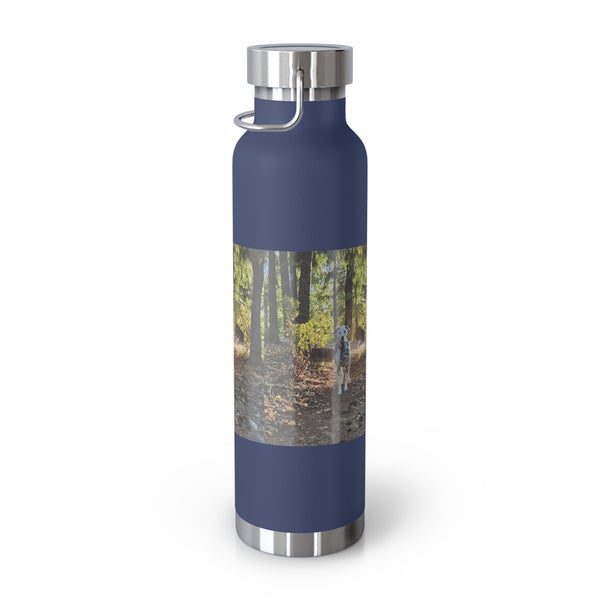 In-the-Woods Copper Vacuum Insulated Bottle, 22oz