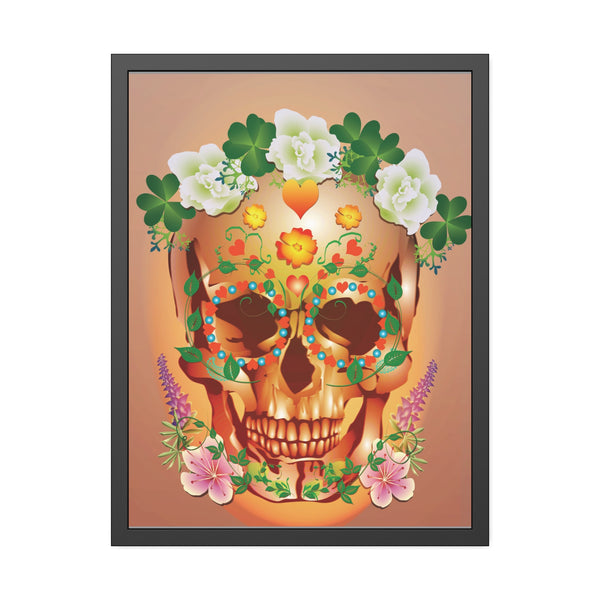 Dia de Muertos Framed Paper Posters