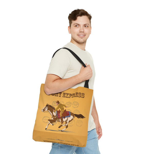 Pony Express Tote Bag