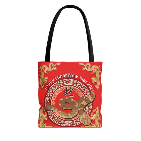 Lunar New Year of the Snake Tote Bag (AOP)