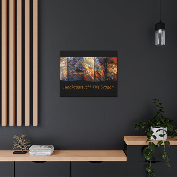 Fire Dragon Canvas Gallery Wraps