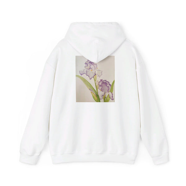 Purple Iris Unisex Heavy Blend™ Hooded Sweatshirt