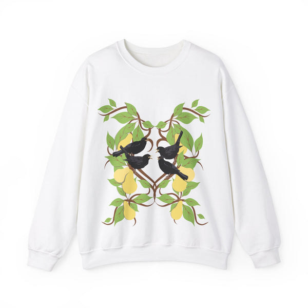 Four Colly Birds of Christmas Unisex Heavy Blend™ Crewneck Sweatshirt