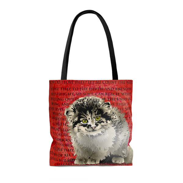 Pallas Cat Love AOP Tote Bag
