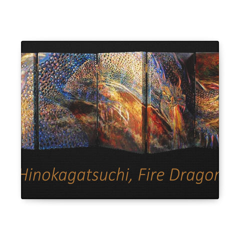 Fire Dragon Canvas Gallery Wraps