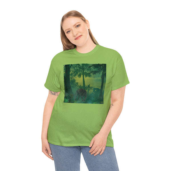 Jungle Panther Unisex Heavy Cotton Tee