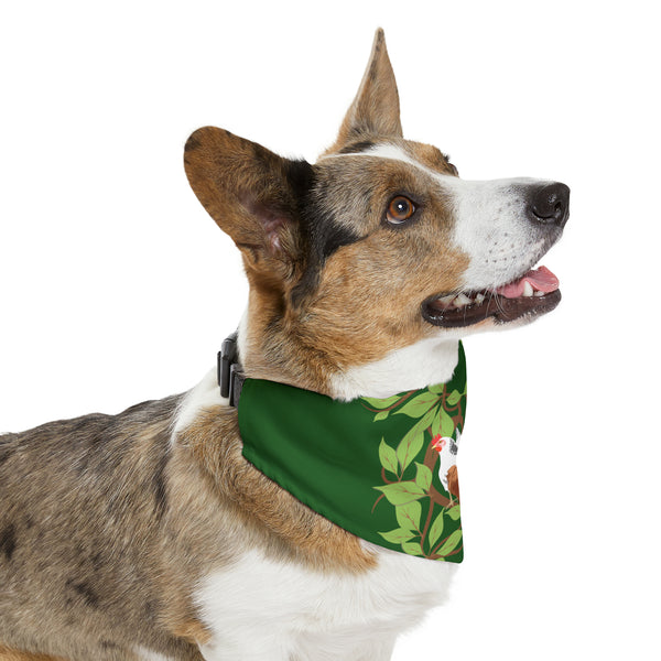 Three French Hens Pet Bandana Collar