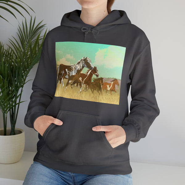 Mustangs Unisex Heavy Blend™ Hooded Sweatshirt
