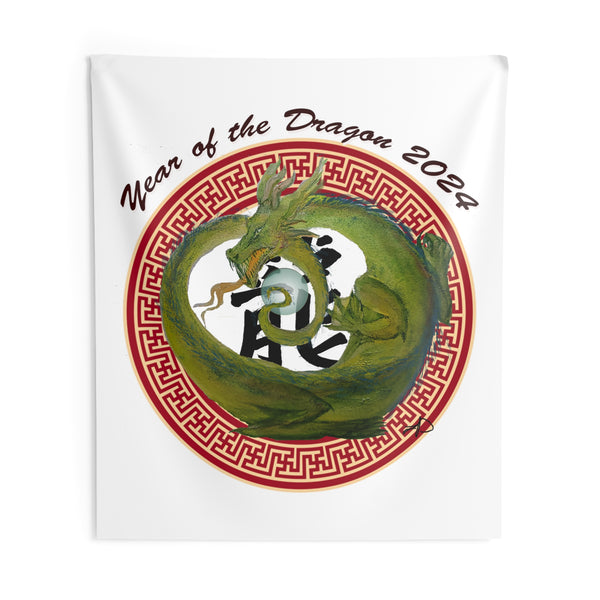 Lunar Dragon Indoor Wall Tapestries