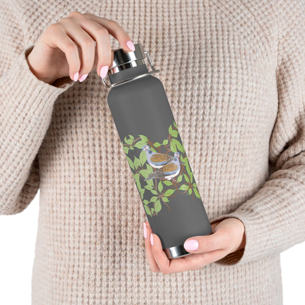 Two Turtle Doves Copper Vacuum Insulated Bottle, 22oz