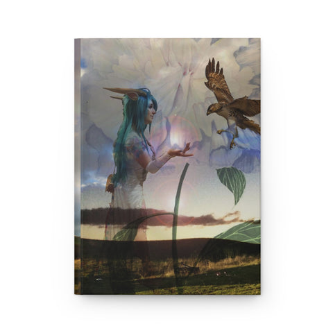 Hawk Goddess Hardcover Journal Matte