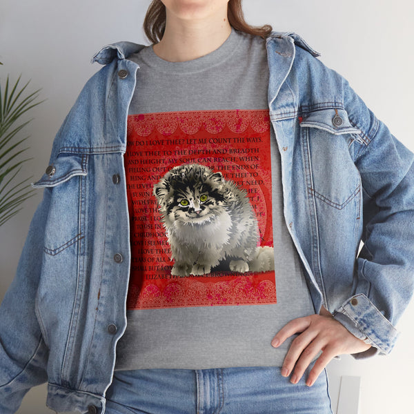 Pallas Cat Love Unisex Heavy Cotton Tee