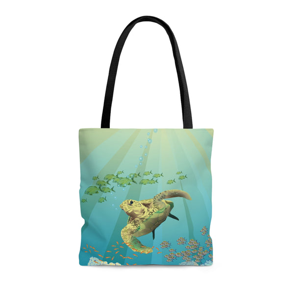 Sea Life AOP Tote Bag