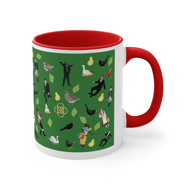 12 Days of Christmas Accent Coffee Mug, 11oz