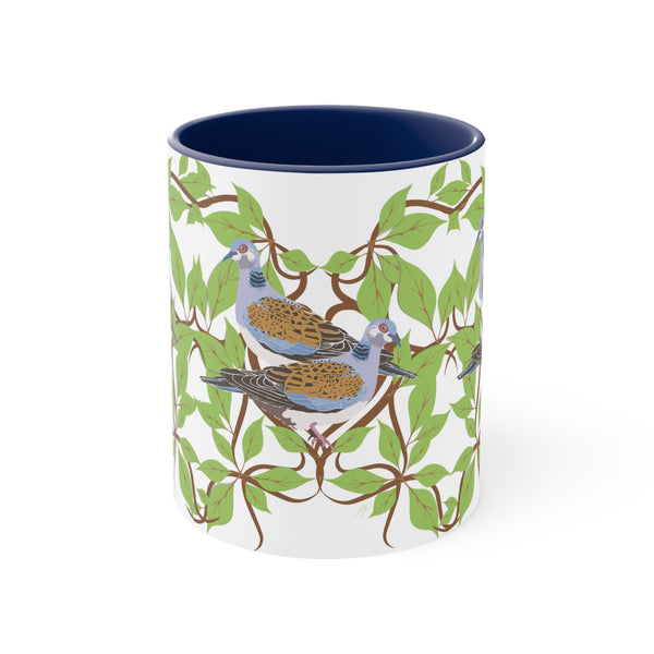 Two Turtle Doves Accent Coffee Mug, 11oz