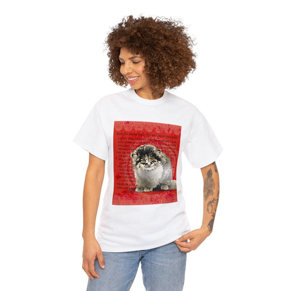 Pallas Cat Love Unisex Heavy Cotton Tee