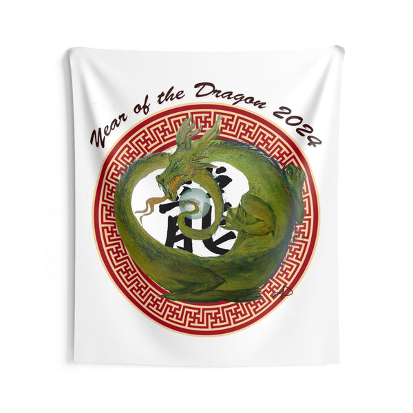 Lunar Dragon Indoor Wall Tapestries