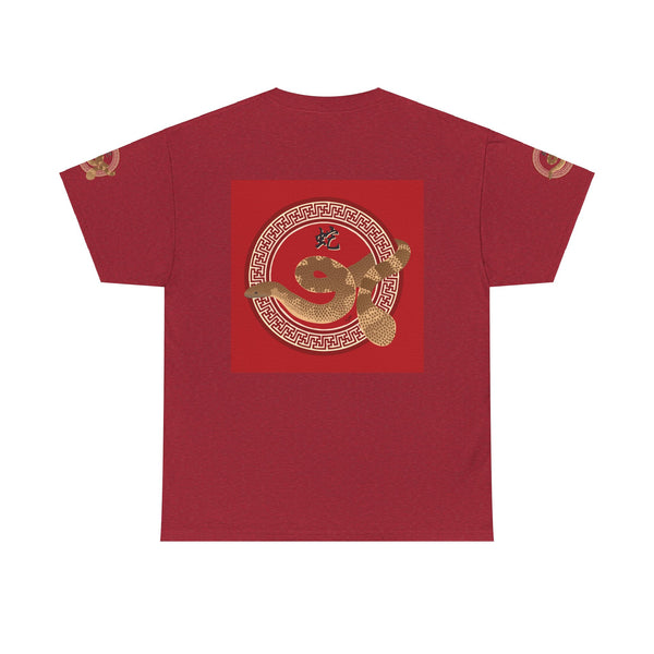 Lunar New Year of the Snake Unisex Heavy Cotton Tee