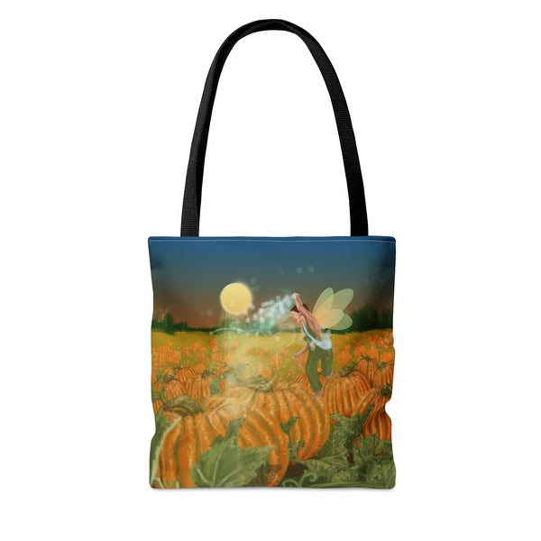 Pumpkin Fairy AOP Tote Bag