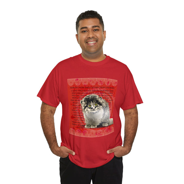 Pallas Cat Love Unisex Heavy Cotton Tee