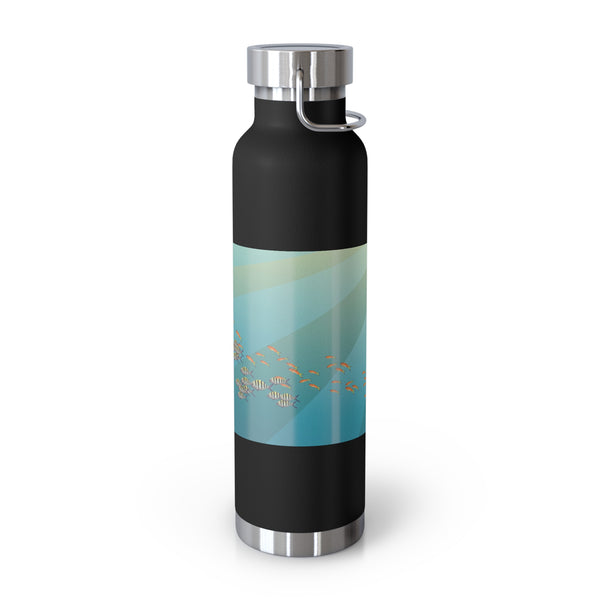 Go Confidently Copper Vacuum Insulated Bottle, 22oz