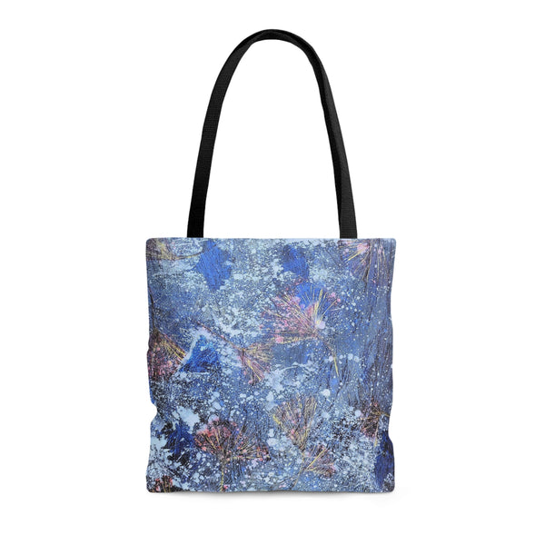 Leaves in Frost Tote Bag