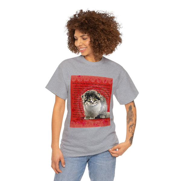 Pallas Cat Love Unisex Heavy Cotton Tee