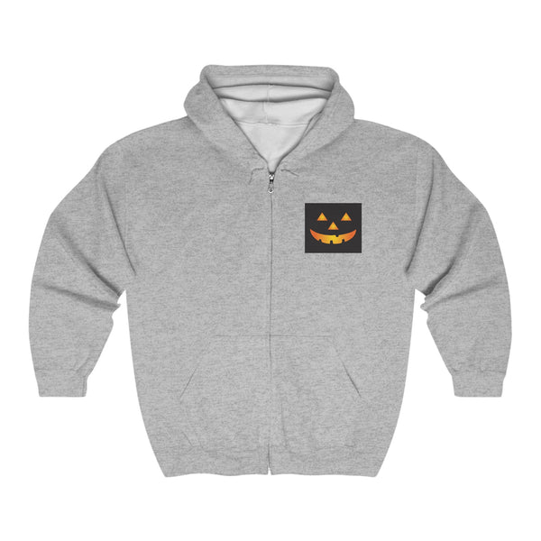 Jack-O-Lantern Unisex Heavy Blend™ Full Zip Hooded Sweatshirt