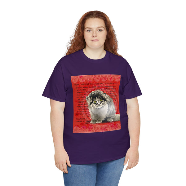 Pallas Cat Love Unisex Heavy Cotton Tee