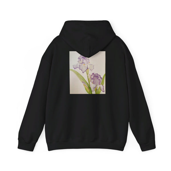 Purple Iris Unisex Heavy Blend™ Hooded Sweatshirt